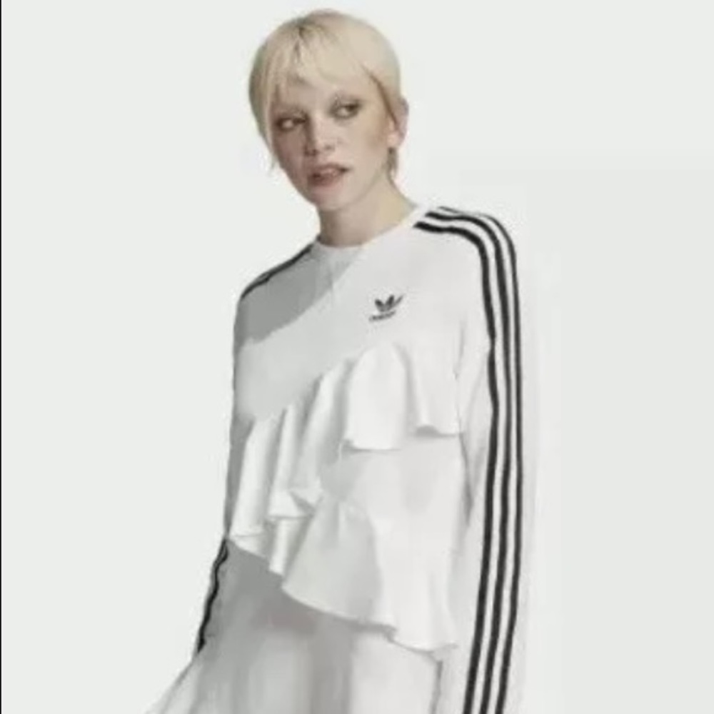 ADIDAS Original X J KOO RUFFLE DRESS Size M